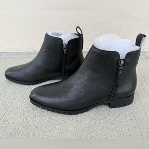 NEW! Black Caslon Brielle Water Resistant Ankle Boots